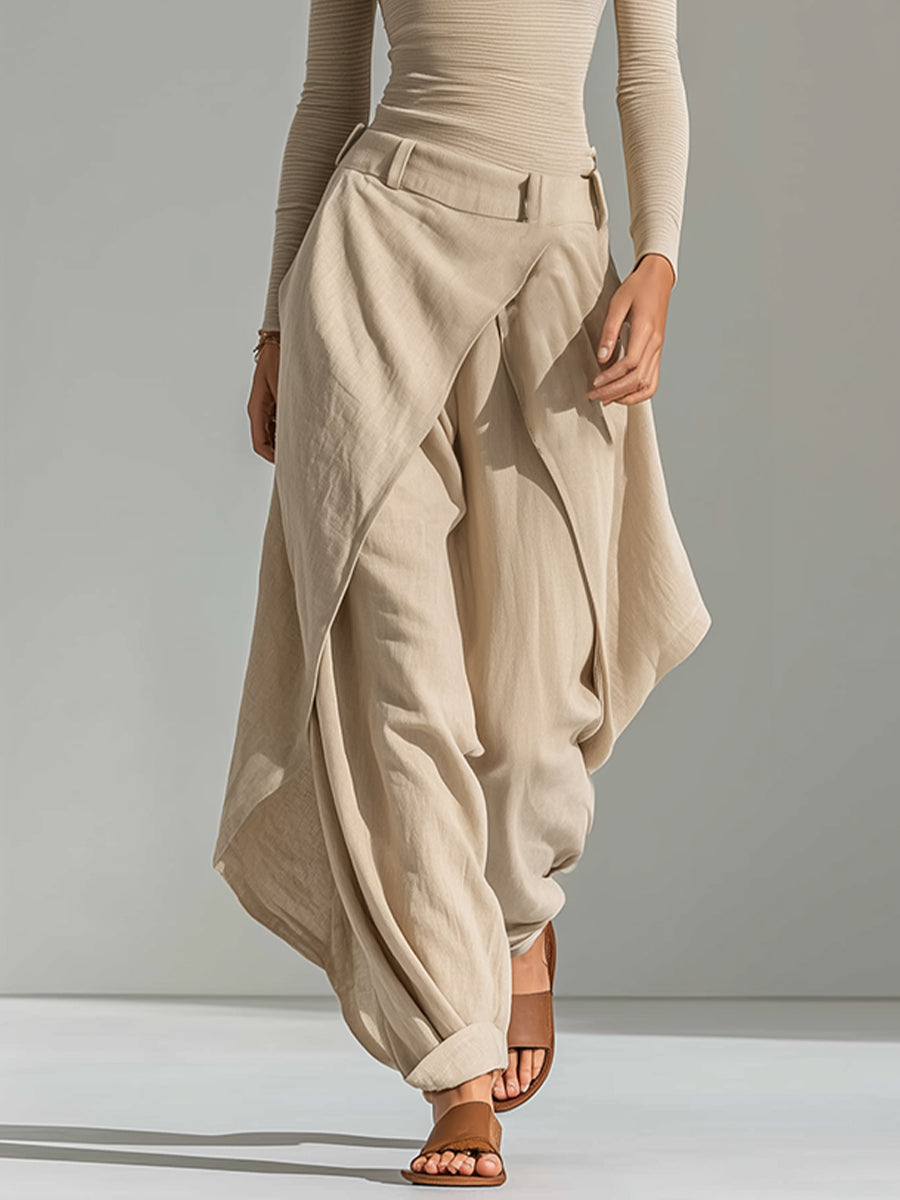 Marceline Joy | Boat Neck Top and Wide-Leg Trouser Set