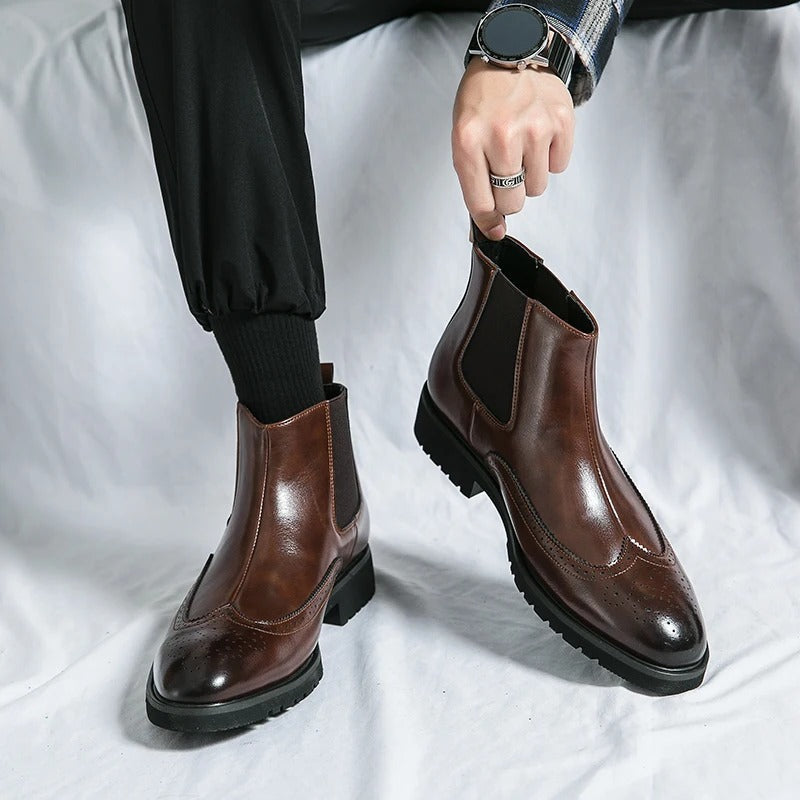 Sebastian | Leather Chelsea Boots
