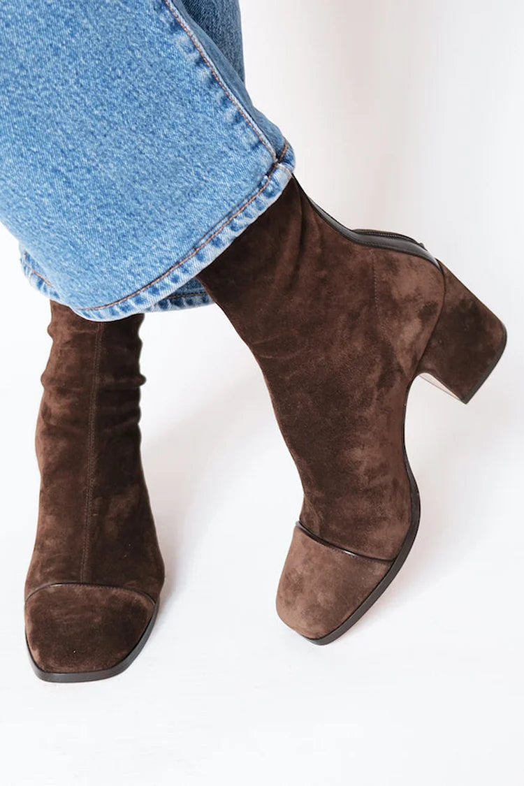 Lily | Suede Ankle Boots