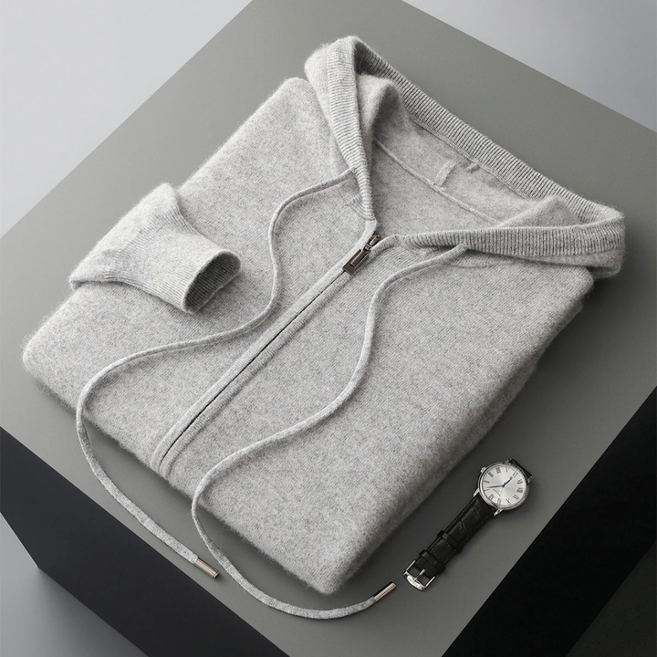 Everett | Cashmere Zip Hoodie