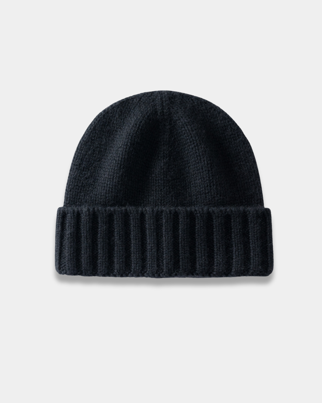 Winston | 100% Cashmere Rib-Knit Beanie