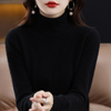Marisol | Black Cashmere Turtleneck