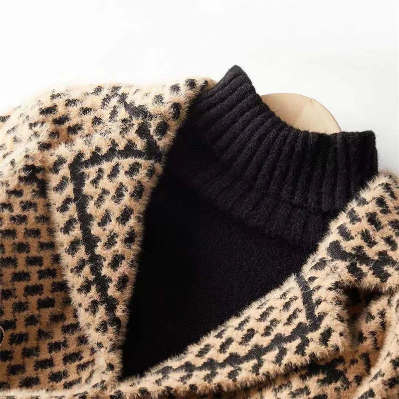 Harmony | Wool Cashmere Houndstooth Jacket