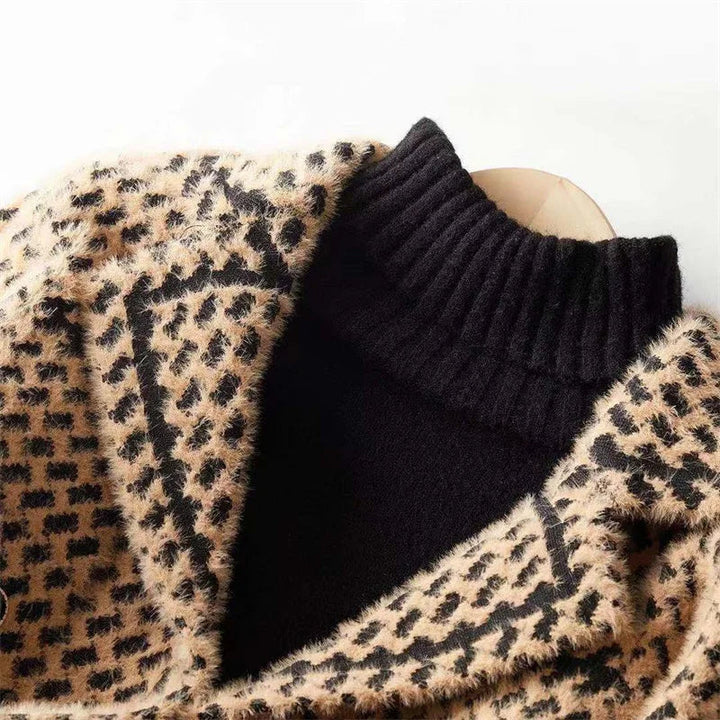 Harmony | Wool Cashmere Houndstooth Jacket