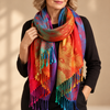 Isabella Rae | Soft-Touch Gradient Fringe Scarf