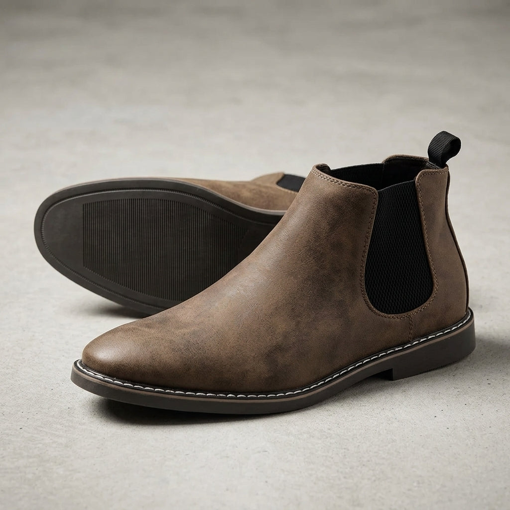 Theodore | Leather Chelsea Boots