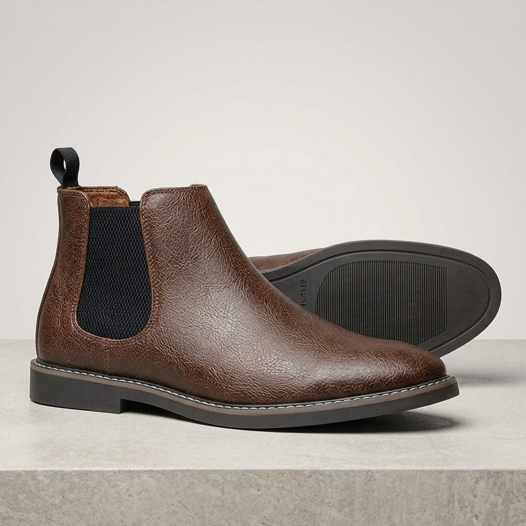 Theodore | Leather Chelsea Boots