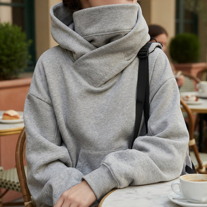 Marisol | High-Neck Oversized Hoodie