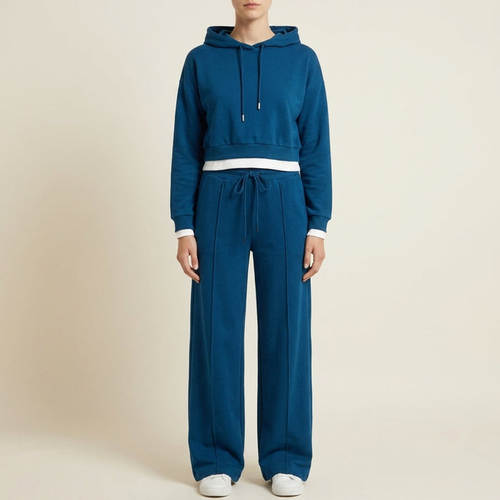 Adalyn | Hoodie and Wide-Leg Pants Set