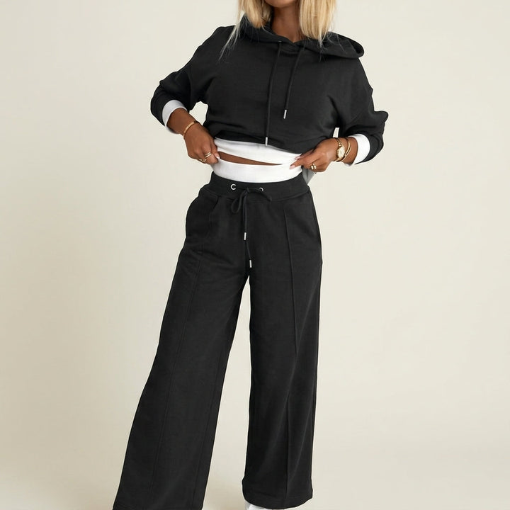 Adalyn | Hoodie and Wide-Leg Pants Set