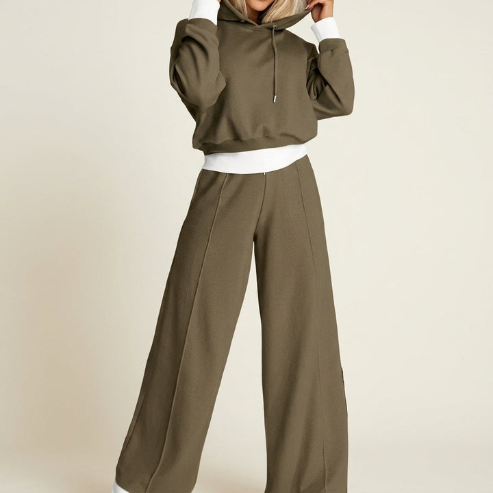 Adalyn | Hoodie and Wide-Leg Pants Set