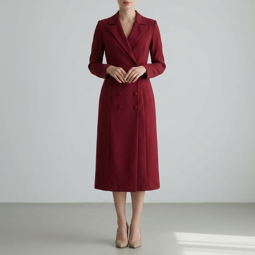 Odette | Tailored Blazer Midi Dress