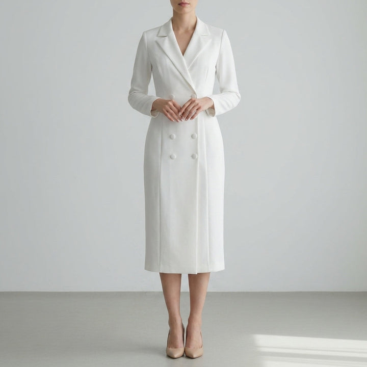 Odette | Tailored Blazer Midi Dress