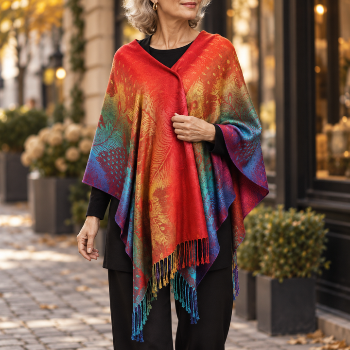 Isabella Rae | Soft-Touch Gradient Fringe Scarf