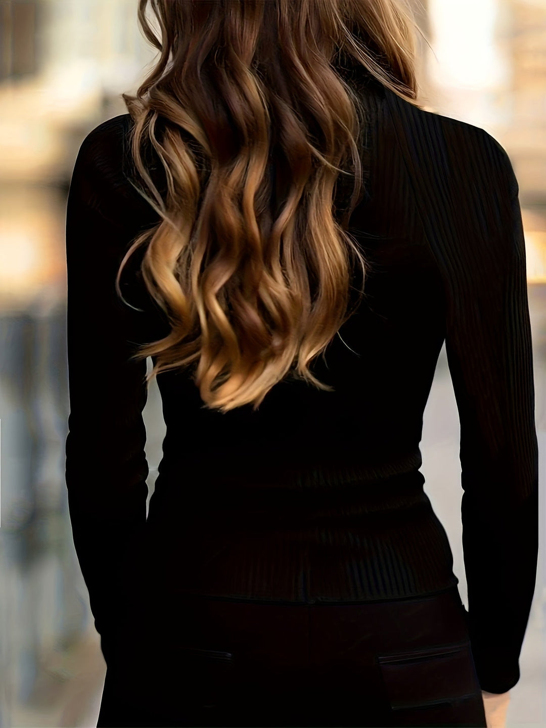 Marielle | Half-Zip High-Neck Top