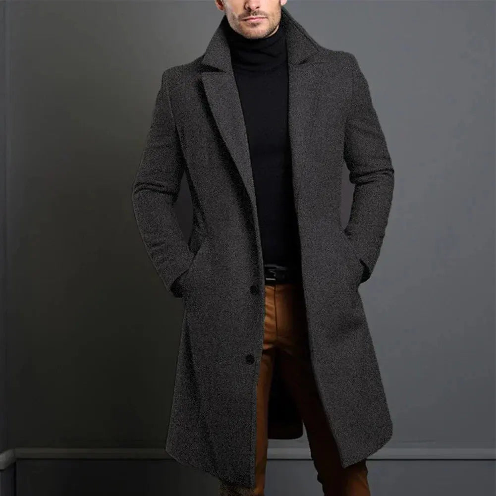 Marcus | Wool-Blend Overcoat
