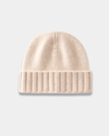 Winston | 100% Cashmere Rib-Knit Beanie