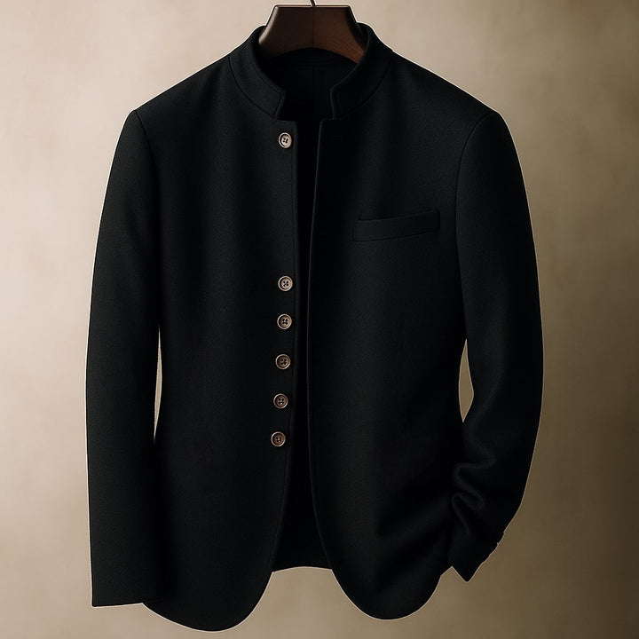 Julian Wren | Wool Stand-Collar Jacket