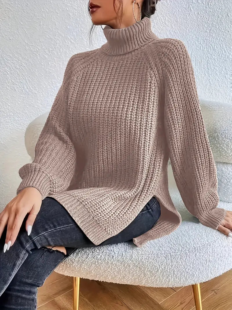 Rosemary | Cotton Turtleneck Oversized Fit