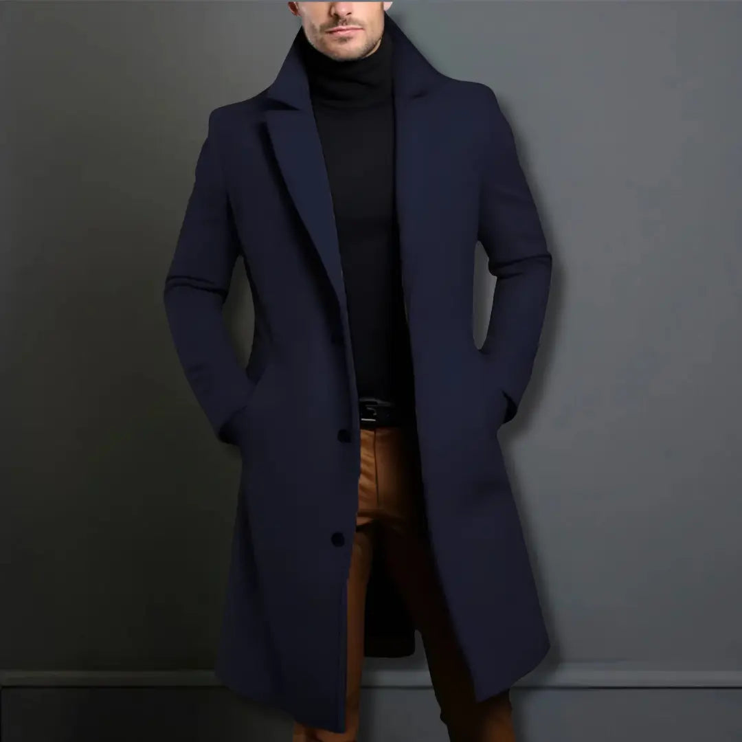 Marcus Wren | Wool-Blend Overcoat