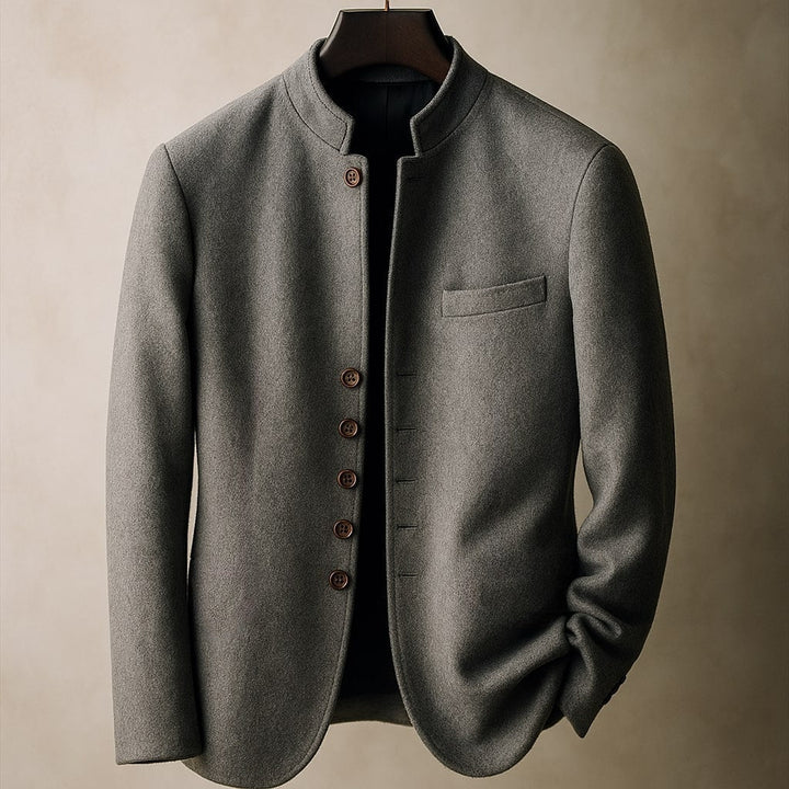Julian Wren | Wool Stand-Collar Jacket