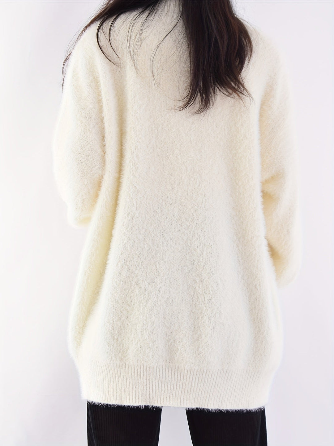 Savannah | Soft Open-Front Cardigan with Long Sleeves