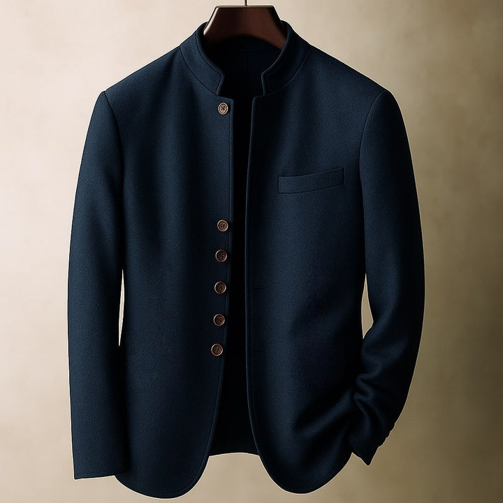 Julian Wren | Wool Stand-Collar Jacket