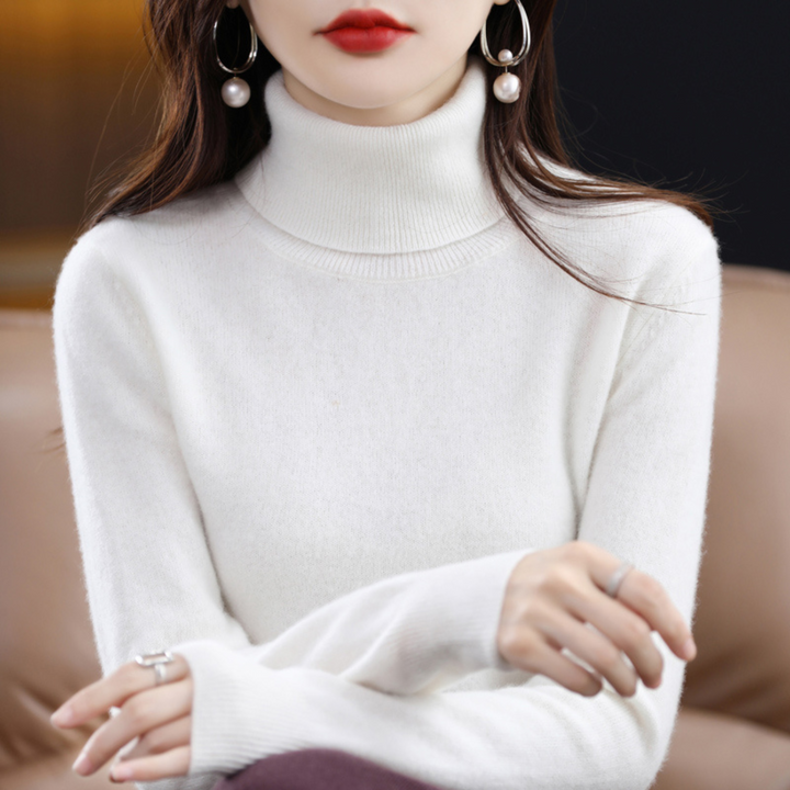 Marisol | Black Cashmere Turtleneck
