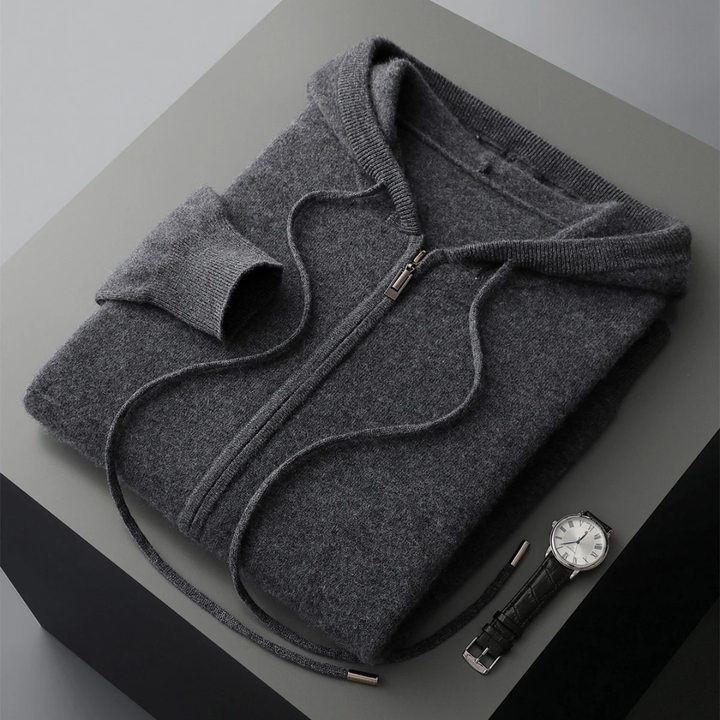 Everett | Cashmere Zip Hoodie