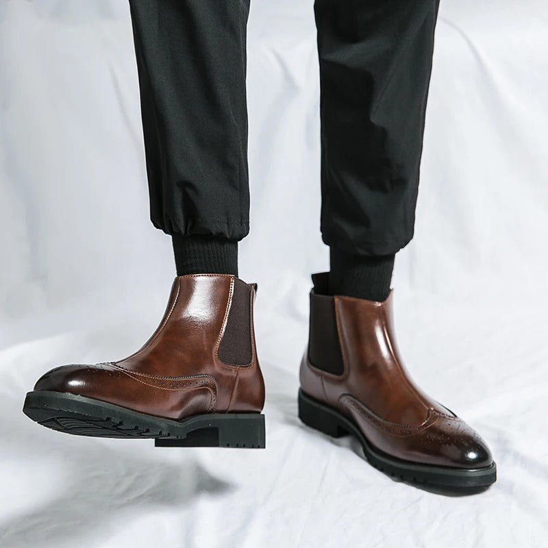 Sebastian | Leather Chelsea Boots