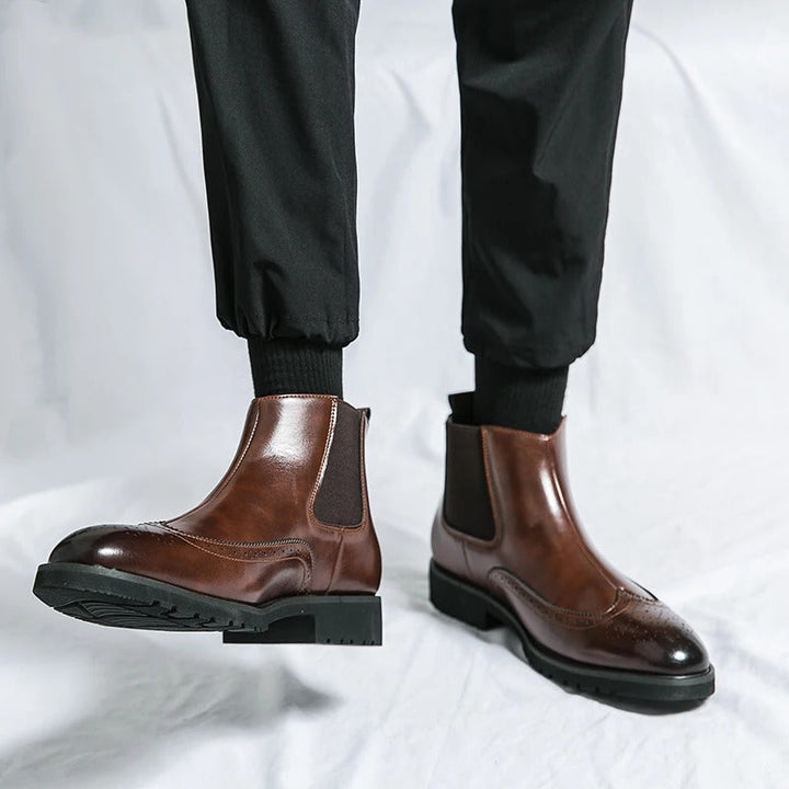 Sebastian | Leather Chelsea Boots