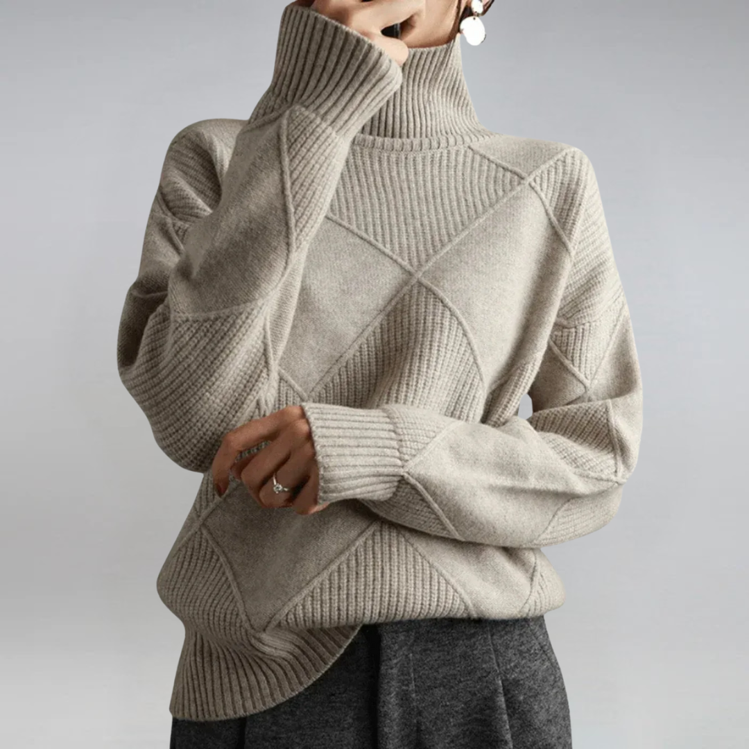 Marisol | Cashmere Turtleneck Sweater