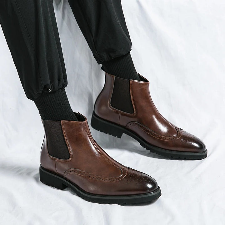 Sebastian | Leather Chelsea Boots