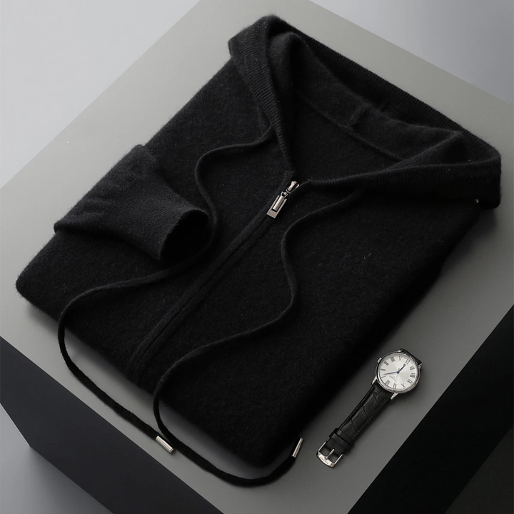 Everett | Cashmere Zip Hoodie