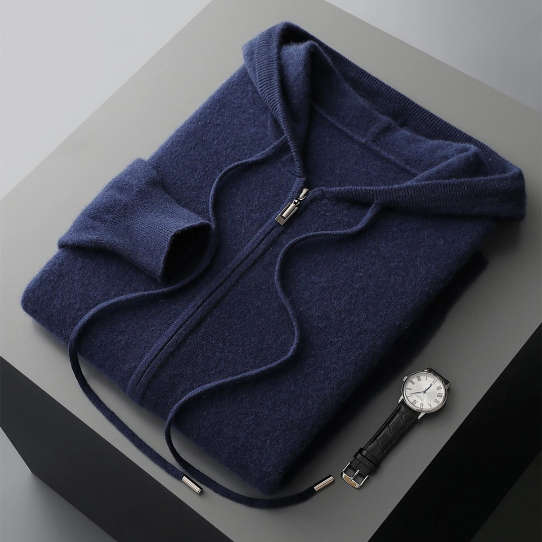 Everett | Cashmere Zip Hoodie