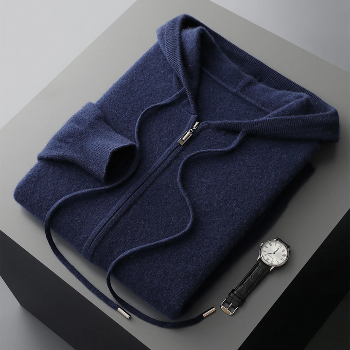 Everett | Cashmere Zip Hoodie
