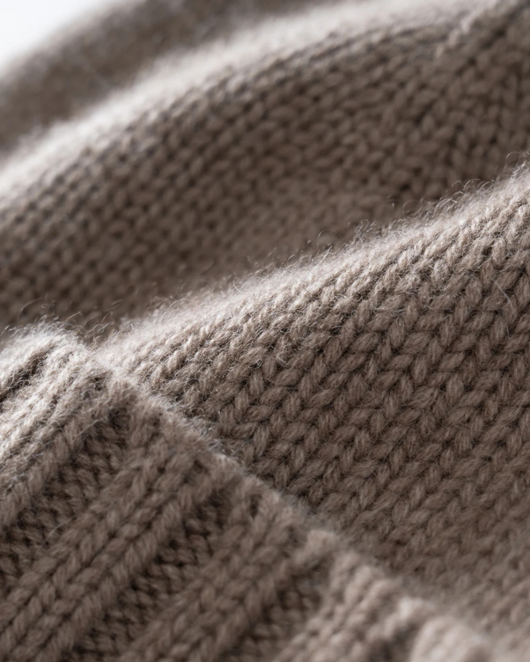 Winston | 100% Cashmere Rib-Knit Beanie
