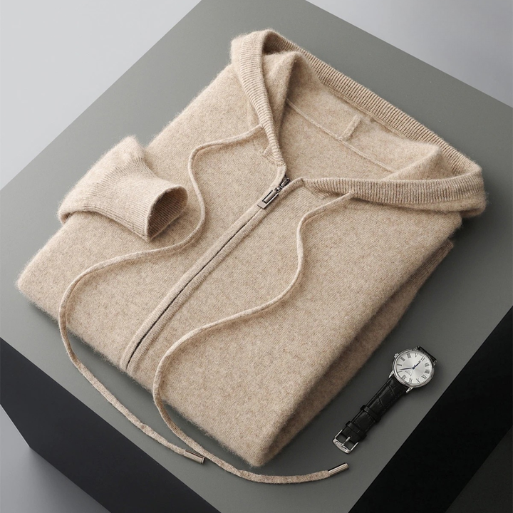 Everett | Cashmere Zip Hoodie