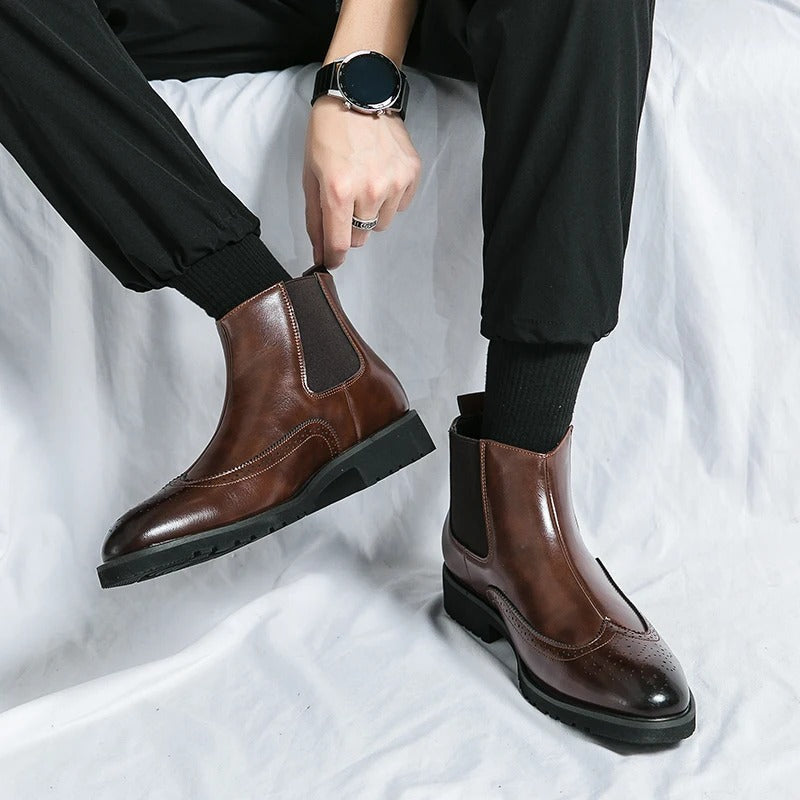 Sebastian | Leather Chelsea Boots