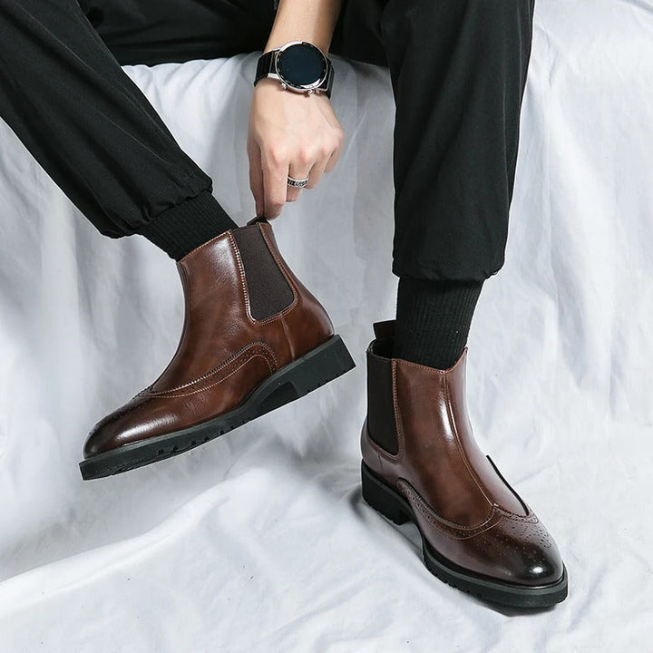 Sebastian | Leather Chelsea Boots