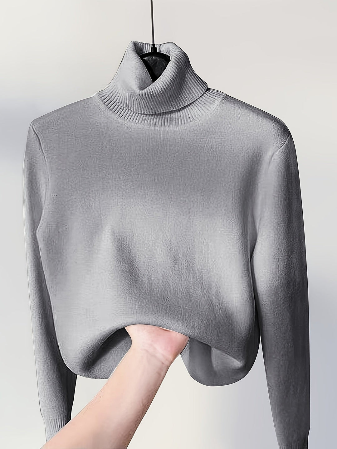 Selena | Ribbed Turtleneck Sweater