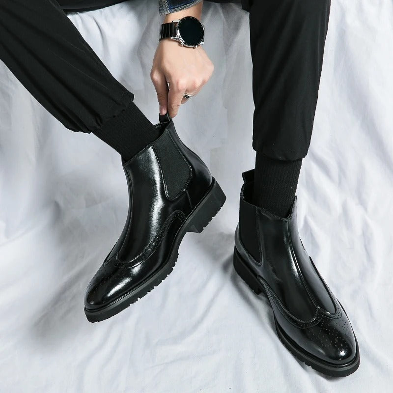 Sebastian | Leather Chelsea Boots