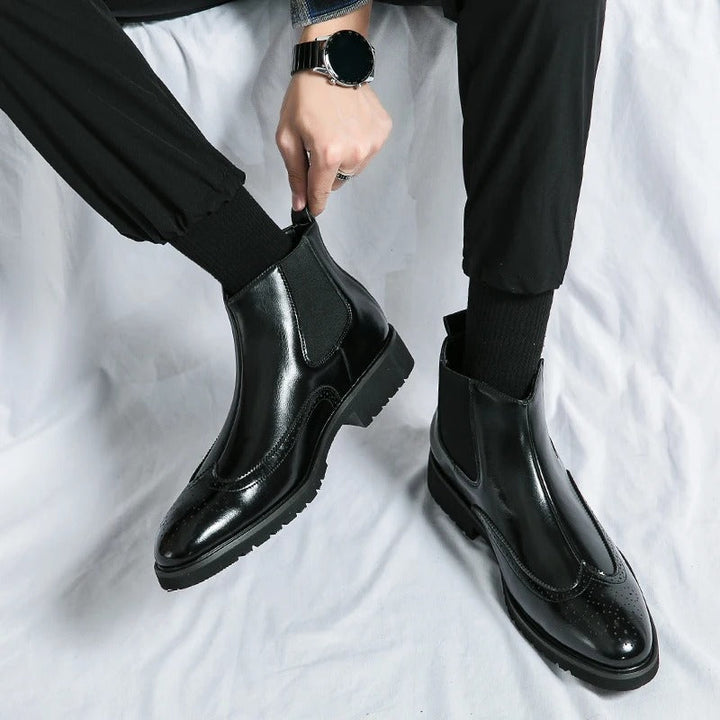 Sebastian | Leather Chelsea Boots