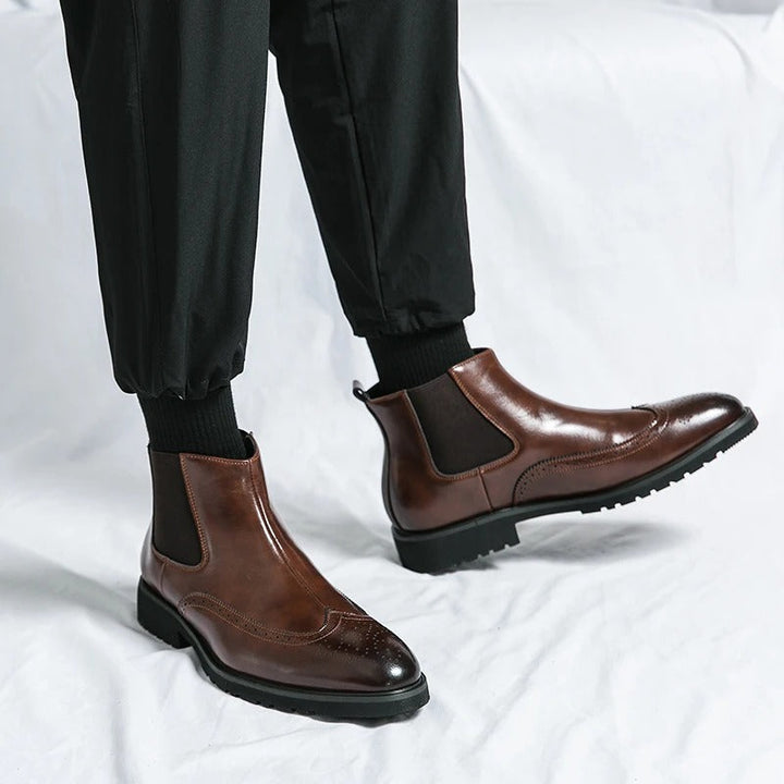 Sebastian | Leather Chelsea Boots