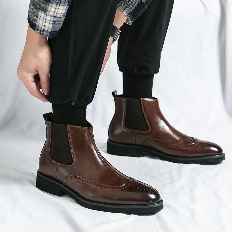 Sebastian | Leather Chelsea Boots