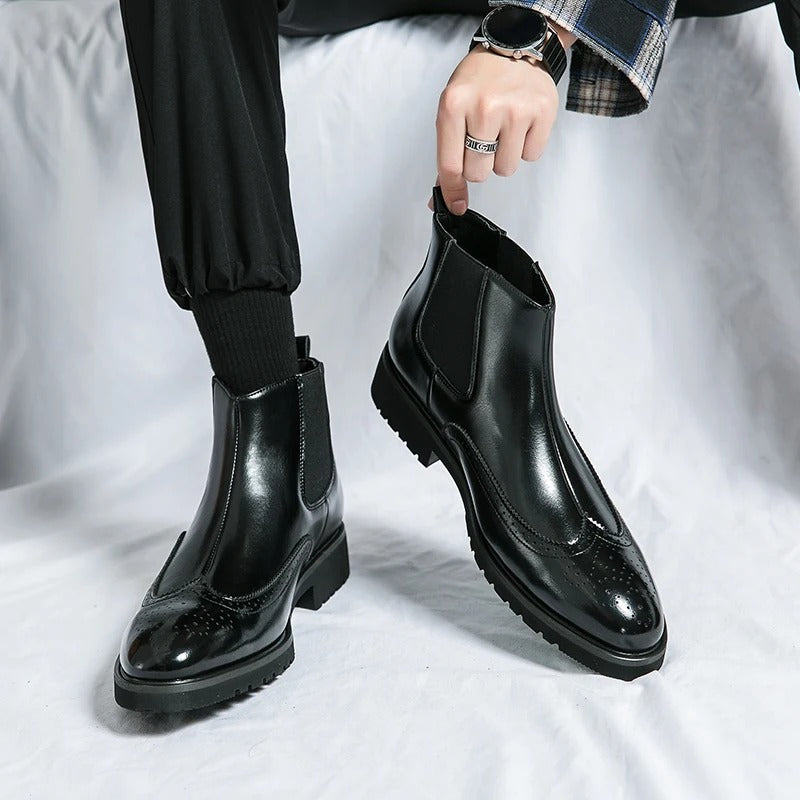 Sebastian | Leather Chelsea Boots