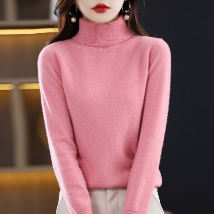 Marisol | Black Cashmere Turtleneck