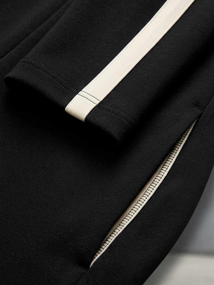 Tamsin | Half-Zip Top and Wide-Leg Pants Set