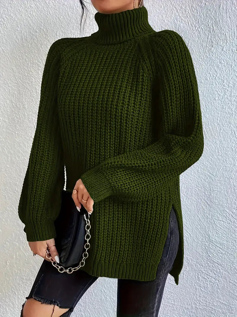 Rosemary | Cotton Turtleneck Oversized Fit
