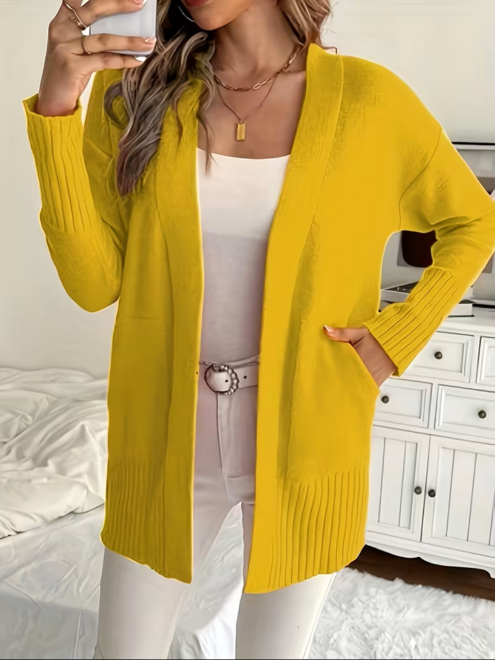 Brooke | Relaxed Open-Front Cardigan Sweater